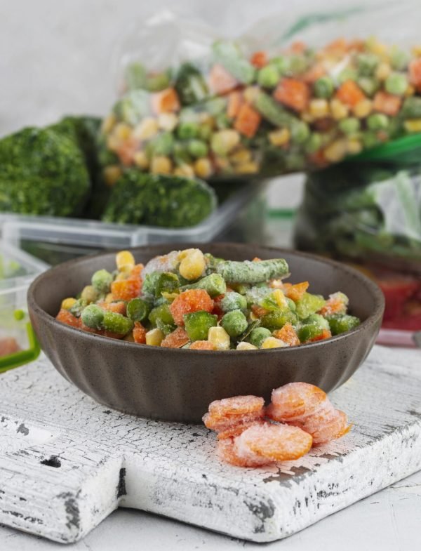 arrangement-frozen-food-table